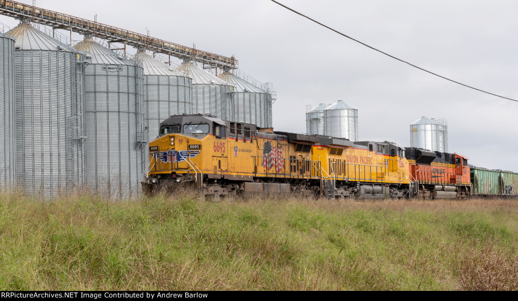 SB Ballast Train on the Brownsville Sub